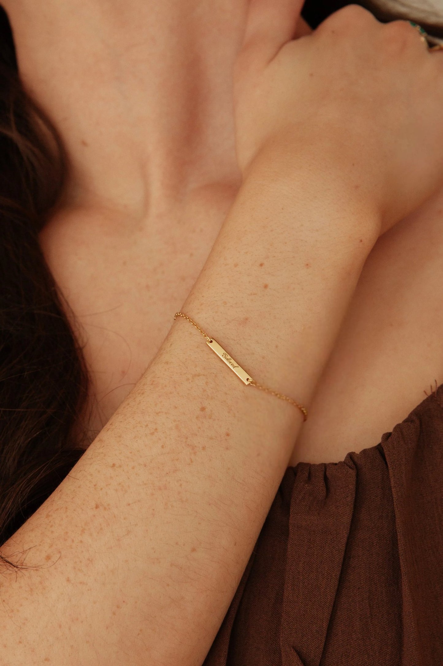 Mini Beloved Tag Bracelet