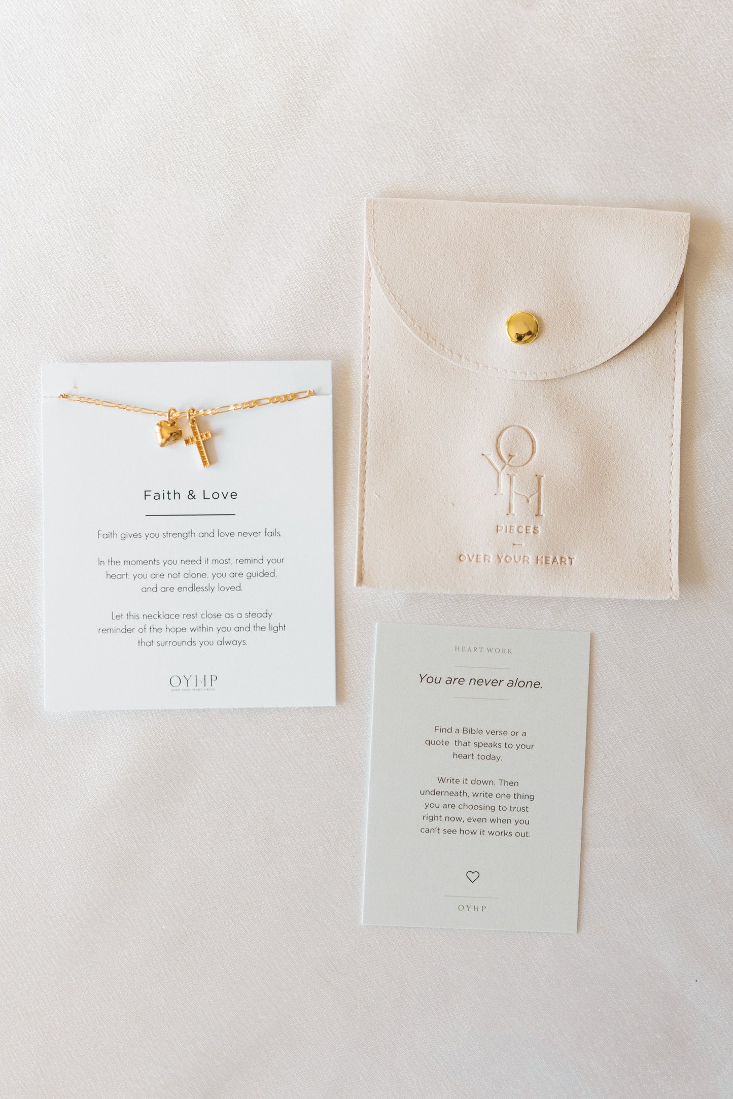 Faith + Love Necklace
