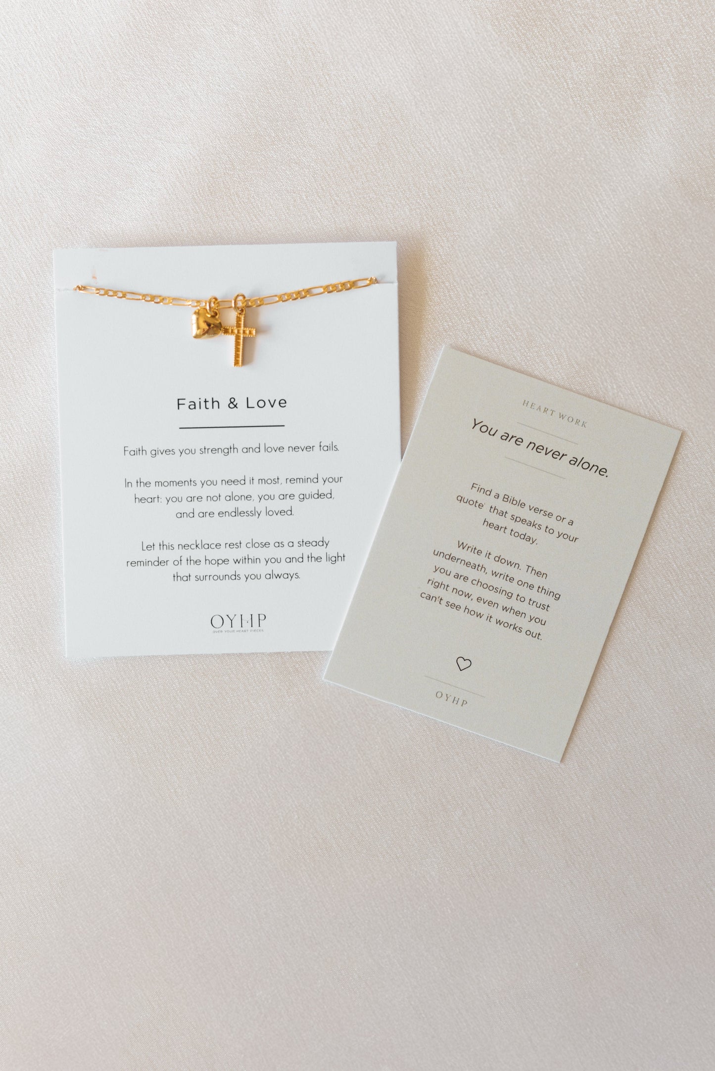Faith + Love Necklace