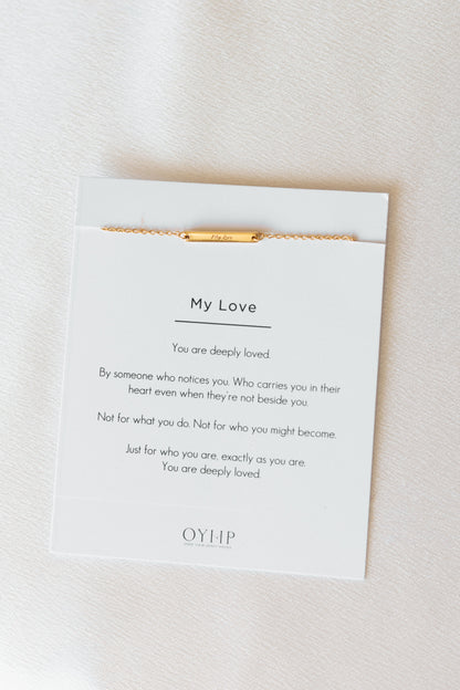 Mini My Love Bracelet
