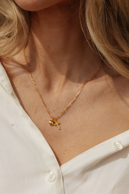 Faith + Love Necklace