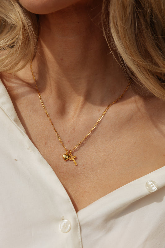Faith + Love Necklace